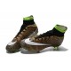 Nuove Scarpe calcio Nike Mercurial Superfly FG - Verde Nero Bianco Multicolore