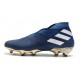 Scarpe da Calcio adidas Nemeziz 19+ FG Blu Bianco