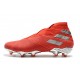 Scarpe da Calcio adidas Nemeziz 19+ FG Rosso Argento