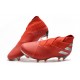 Scarpe da Calcio adidas Nemeziz 19+ FG Rosso Argento