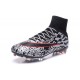 2015 Scarpa da calcio per terreni duri Nike Mercurial Superfly - Uomo Leopardo Rosso Nero Bianco
