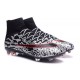 2015 Scarpa da calcio per terreni duri Nike Mercurial Superfly - Uomo Leopardo Rosso Nero Bianco