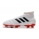 Scarpe Nuovo adidas Predator Mania 19+FG ADV Bianco Rosso Nero