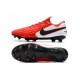 Scarpe Nike Tiempo Legend VIII Elite FG -Bianco Rosso Nero