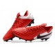 Scarpe Nike Tiempo Legend VIII Elite FG -Bianco Rosso Nero