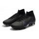 Scarpa Calcio Nike Mercurial Superfly 7 Elite FG - Nero