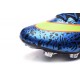 2015 Scarpa da calcio per terreni duri Nike Mercurial Superfly - Uomo Leopardo Blu Volt Nero