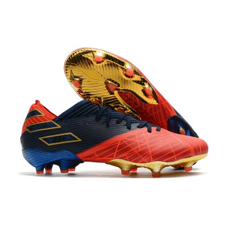 adidas Scarpe da Calcio Nemeziz 19.1 FG -X Marvel Rosso Blu Nero