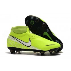 Nike Phantom Vision Elite DF SG-Pro Anti Clog Volt Bianco