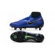 Nike Phantom Vision Elite DF SG-Pro Anti Clog Bianco Nero Blu Racer