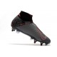 Nike Phantom Vision Elite DF SG-Pro Anti Clog Grigio Scuro Mango Acceso Nero