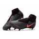 Nike Phantom Vision Elite DF SG-Pro Anti Clog Grigio Scuro Mango Acceso Nero