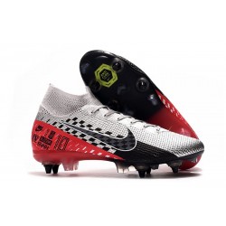 Nike Mercurial Superfly VII Elite SG-PRO AC Neymar Cromo Nero Rosso Orbita Platino