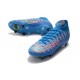 Nike Mercurial Superfly VII Elite SG-PRO AC Blu Rosso