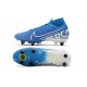 Nike Mercurial Superfly VII Elite SG-PRO AC New Lights Blu Bianco