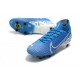 Nike Mercurial Superfly VII Elite SG-PRO AC New Lights Blu Bianco