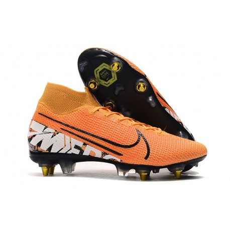 Nike Mercurial Superfly VII Elite SG-PRO AC Arancione Bianco