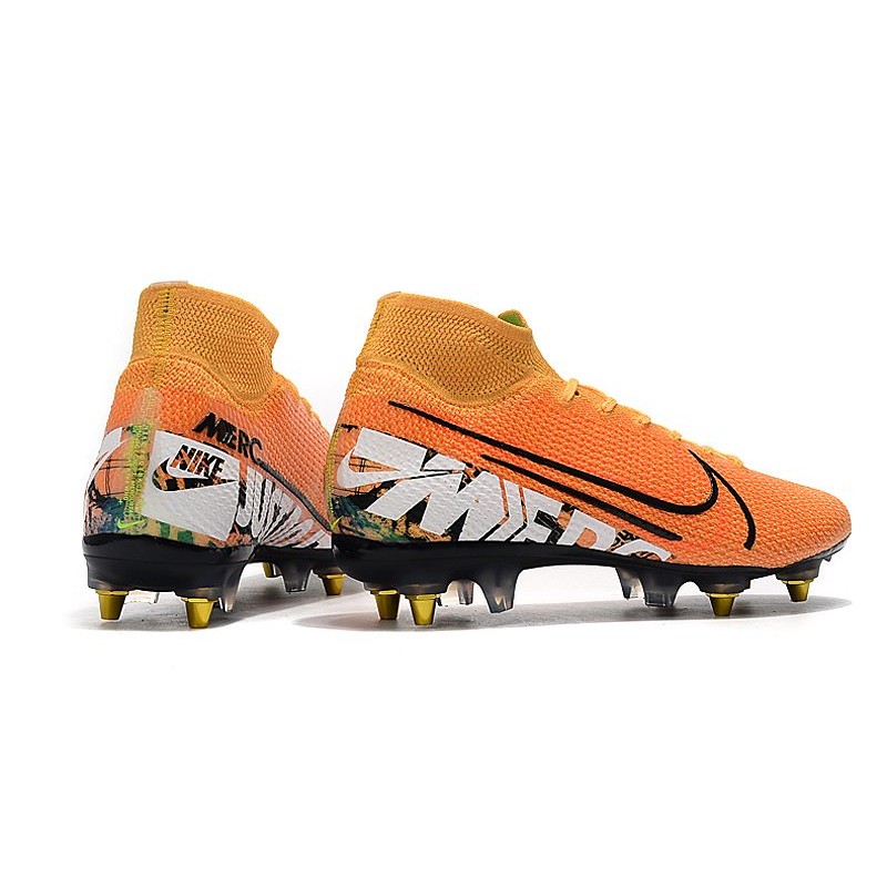 Nike Mercurial Superfly VII Elite SG PRO AC Arancione Bianco