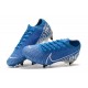 Nike Mercurial Vapor 13 Elite SG-Pro AC New Lights Blu Bianco