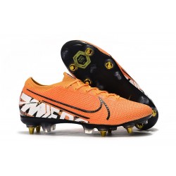 Nike Mercurial Vapor 13 Elite SG-Pro AC Arancione Bianco