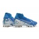 Nike Mercurial Superfly VII Elite AG-Pro New Lights Blu Bianco