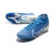 Nike Mercurial Superfly VII Elite AG-Pro New Lights Blu Bianco