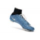 2015 Scarpa da calcio per terreni duri Nike Mercurial Superfly - Uomo Leopardo Blu Bianco Nero