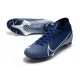 Scarpa Calcio Nike Mercurial Superfly 7 Elite FG - Blu Bianco