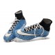 2015 Scarpa da calcio per terreni duri Nike Mercurial Superfly - Uomo Leopardo Blu Bianco Nero