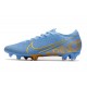 Nike Scarpe da Calcio Mercurial Vapor 13 Elite FG ACC Blu Oro