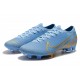 Nike Scarpe da Calcio Mercurial Vapor 13 Elite FG ACC Blu Oro