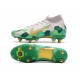 Nike Mercurial Vapor 13 Elite SG-Pro AC Mbappe Gris Dorado Verde