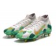 Nike Mercurial Vapor 13 Elite SG-Pro AC Mbappe Gris Dorado Verde