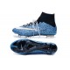 2015 Scarpa da calcio per terreni duri Nike Mercurial Superfly - Uomo Leopardo Blu Bianco Nero