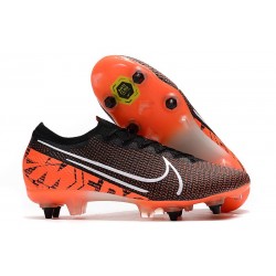 Nike Mercurial Vapor 13 Elite SG-Pro AC Nero Bianco Cremisi Hyper