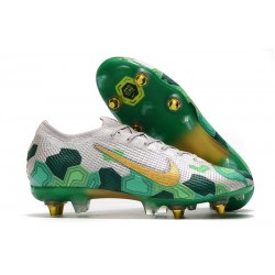 Nike Mercurial Vapor 13 Elite SG-Pro AC Mbappe Grigio Oro Verde