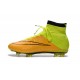 Nuove Scarpe calcio Nike Mercurial Superfly FG - Pelle Giallo Volt Nero