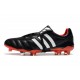 Scarpe Nuovo Adidas Predator Mania FG Nero Rosso Bianco