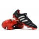 Scarpe Nuovo Adidas Predator Mania FG Nero Rosso Bianco