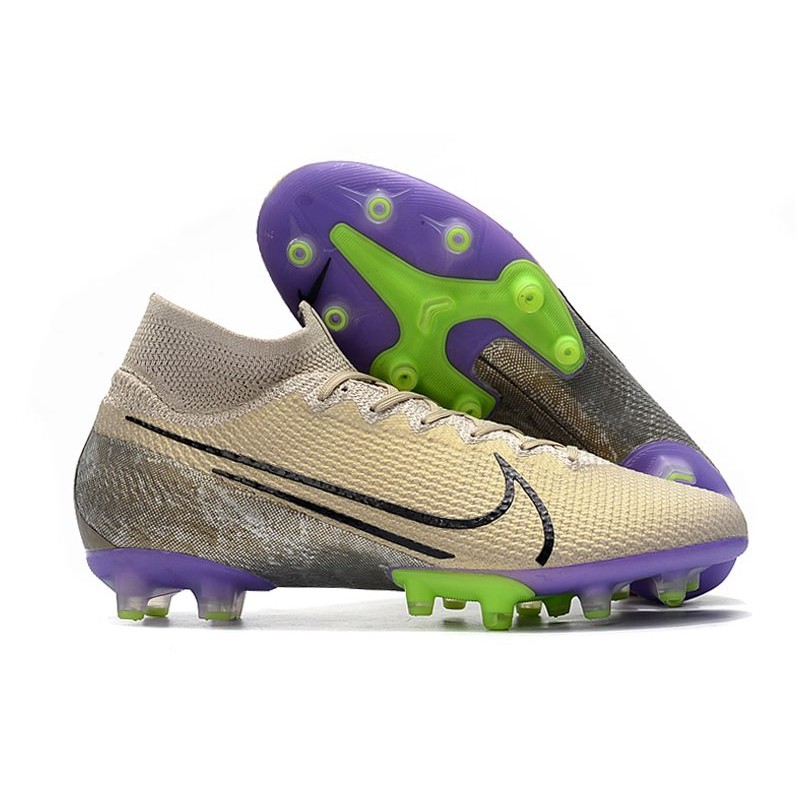 Nike Mercurial Superfly VII Elite AG Pro Sabbia Nero Viola
