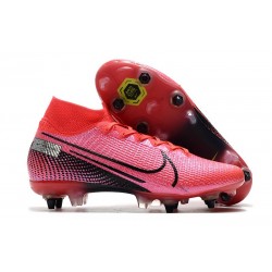 Nike Mercurial Superfly VII Elite SG-PRO AC Cremisi Laser Nero