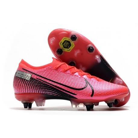 Nike Mercurial Vapor 13 Elite SG-Pro AC Cremisi Laser Nero