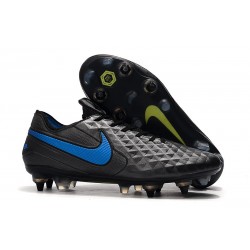 Nike Tiempo Legend 8 Elite SG-Pro Anti Clog Nero Blu