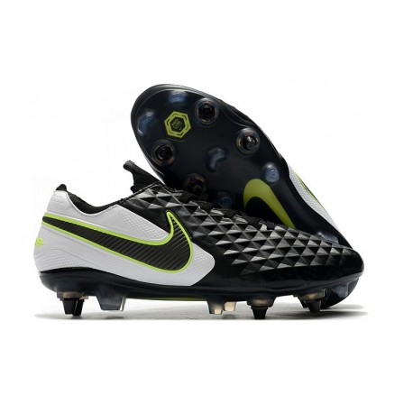 Nike Tiempo Legend 8 Elite SG-Pro Anti Clog Nero Bianco