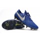 Nike Tiempo Legend 8 Elite SG-Pro Anti Clog Blu Argento