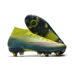 Nike Mercurial Superfly VII Elite SG-PRO AC Limone Venom Nero Verde