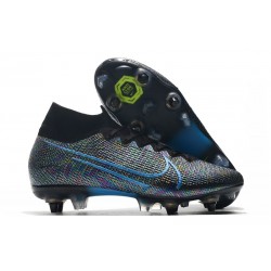 Nike Mercurial Superfly VII Elite SG-PRO AC Nero Blu