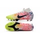 Neymar Nike Mercurial Superfly 7 Elite FG -Bianco Nero Blu Racer Volt