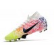 Neymar Nike Mercurial Superfly 7 Elite FG -Bianco Nero Blu Racer Volt