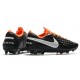 Scarpe Nike Tiempo Legend VIII Elite FG - Nero Bianco Arancione